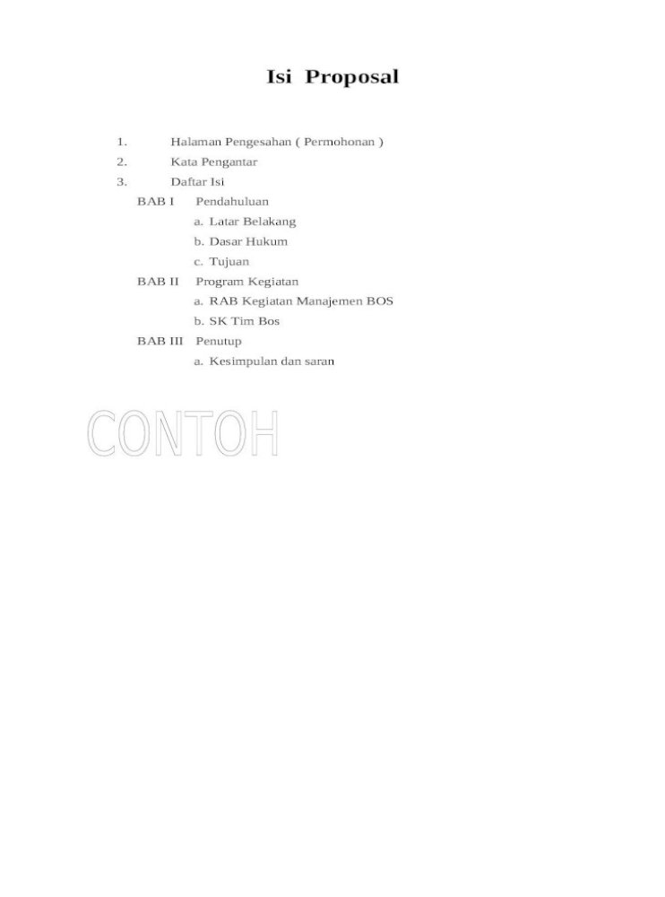 Contoh Proposal Bos 2013 Untuk Lembaga Docx Document